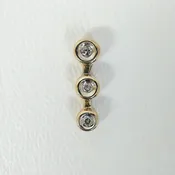 10K 0.06TW Diamond Pendant