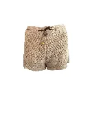 Cotton lined shorts - Cream — Mellow Mood Imports