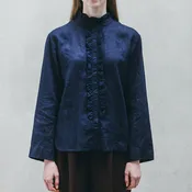 Blue Indigo Arabella Top | Fog Linen