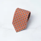 Autumn Foulard Print Silk Tie by Robert Jensen