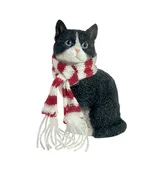American Shorthair Tuxedo Cat Ornament