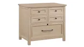Ball-Bearing Lateral File Cabinet 33in W x 22in D x 31in H