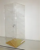 Acrylic Six Slanted Shelf Display Case