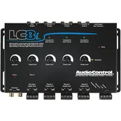 AudioControl LC8i (Black) 8 Channel Line Output Converter with Auxiliary Input