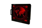 19" Rugged Military Cots LCD Display, Model: 8819-9U