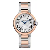 Cartier Ballon Bleu Steel & Rose Gold 36mm W2BB0033