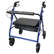 Invacare Rollator Bariatric 4 Wheel with Pouch, 66550
