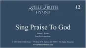 12 – Sing Praise To God – Screen Display – DOWNLOAD