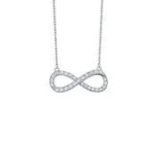 0.33 ct tw Infinity Necklace — Cronier's Fine Jewelry