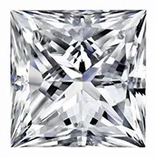 0.90ct VS2 F Princess Diamond