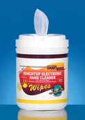 Benchtop Electronic Hand Cleaner Wipes with Chelating Agent, Polyester, 6" x 9"