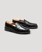 987 Leisure Handsewn Loafer in Black Shell Cordovan, Van Last
