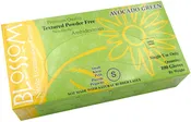Blossom Avocado Green Nitrile Exam Gloves