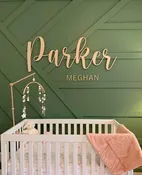 Wooden Name Sign