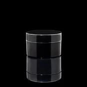 Impact 100ml PCR Glossy Black PP Single Wall Jar