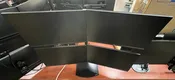 4 Dell Professional 22″ P2219H LED Monitors on a 4-Monitor Stand w/ HDMI, VGA, DVI &amp; USB