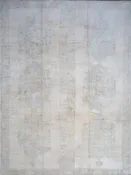 10x12 Antique Turkish Oushak Area Rug - 111205