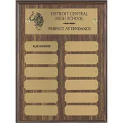 12 Plate Perpetual Plaque