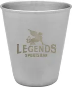 2 oz. Laser Etched Stainless Steel Shot Glass