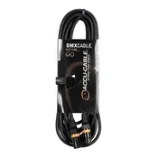 Accu Cable AC5PDMX25 5-Pin Male to 5-Pin Female Connection DMX - 25 FT