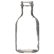 10 oz Clear Glass Stout Decanter Bottle 38-405 Neck Finish