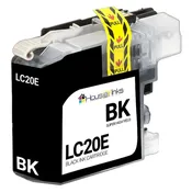 Brother LC20EBK Super High Yield Black Compatible Ink Cartridge
