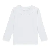 Blank Boy's Long Sleeve Peter Pan Collar Tee Shirt