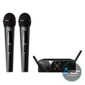 AKG WMS40 Mini Wireless Microphone System, Dual Vocal Set (Band US25-B-D)