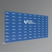20×10 “Quick Setup System”™ Step and Repeat Banner