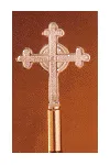 ALUMINUM CATHOLIC CROSS