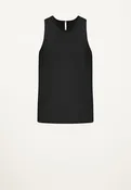 Aurora Split Back Tunic in Black