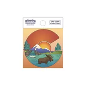 C Moose Sticker
