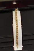 14 Karat Yellow Gold Cable Rope Bracelet — OleTowne Jewelers
