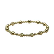 3mm and 5mm Gold Filled Bracelet