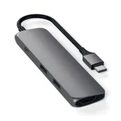 Satechi 4-in-1 Slim Multiport Space Gray