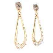 Alexis Bittar Rhinestone Dangle  Earrings