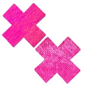 Animal Madness Multicolor Glitter X Factor Nipple Cover Pasties