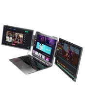 14-inch Dual-screen Portable Monitor Laptop With Wall-mounted External