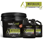 Decorative Epoxy Floor and Countertop System Trans4loor™ Metallic – Clear – 2 Gallon Kit