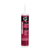 100 % silicone blanc pour cuisine et salle de bain, 290 ml