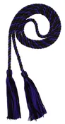 Black and Purple Intertwined Cord
