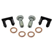 10mm x 1.25 Banjo Bolts w/Clips Pair
