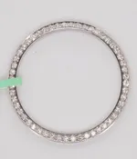 10K WG 34MM 1.04CTW BEZEL