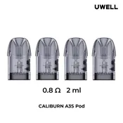 Uwell Caliburn A3S Refillable Pods 4pk