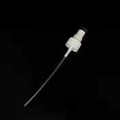 24-410 White Ribbed Fine Mist Sprayer