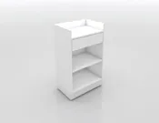 2 FT CASH STAND MANNEQUIN (CS2/WH)