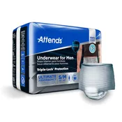 Attends Pull-Up Diapers for Men – Heavy Absorbent Incontinence Underwear