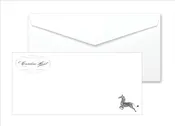 Zebra Monarch Stationery — Missing Q Press