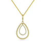 14 Karat Yellow Gold Pendant