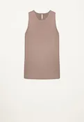 Aurora Split Back Tunic in Blush